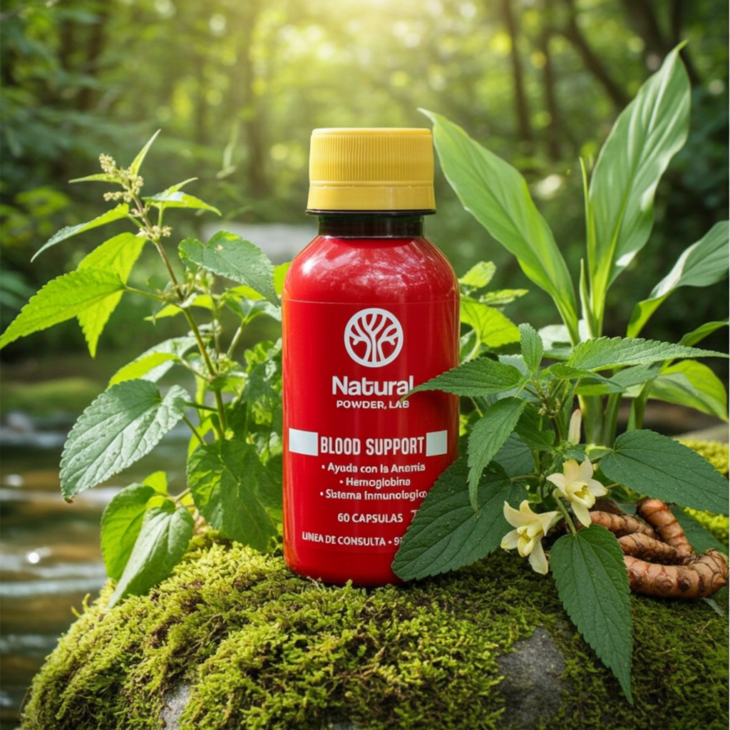 Blood Support - A Natural Approach to Blood Health - Natural Powder Lab PR