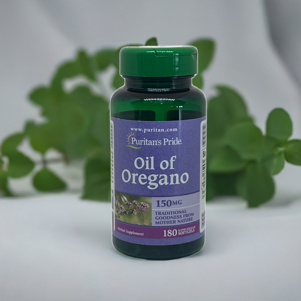 Oil of Oregano 150 mg - Natural Approach of Overall Wellness - Natural Powder Lab PR